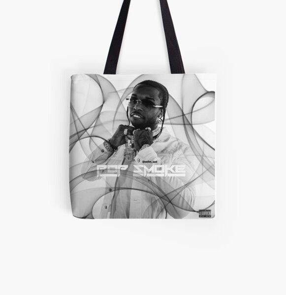 Pop Smoke - RIP All Over Print Tote Bag RB2805 product Offical Pop Smoke Merch